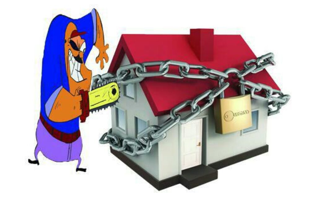 امنیت خانه با درب ضد سرقت