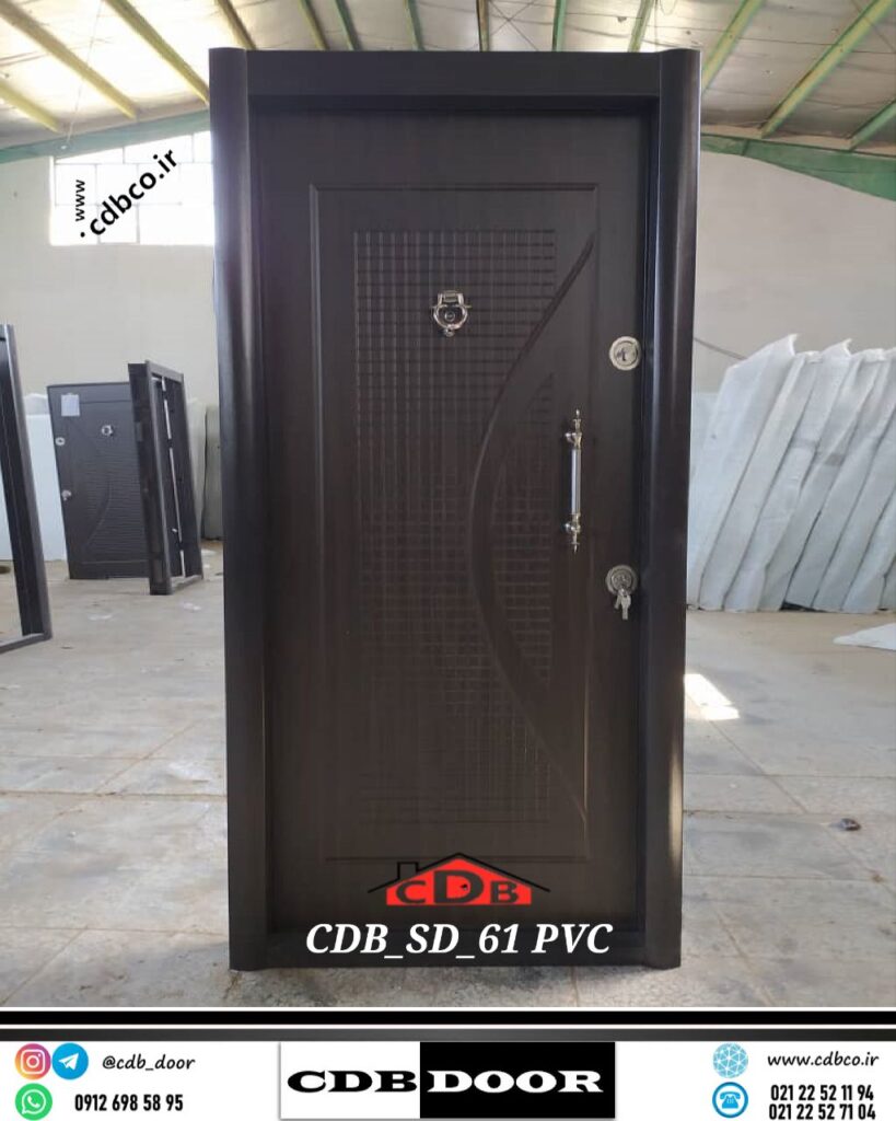 درب ضد سرقت پانل ترکیه کد CDB-SD-61 PVC